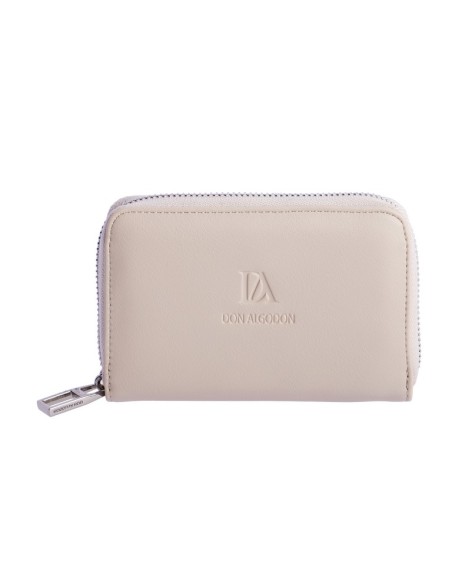 CARTERA-MARFIL-COMPARTIMENTO-CREMALLERA-COMPARTIMENTOS-INTERIORES-MONEDAS-TARJETAS-DON-ALGODÓN
