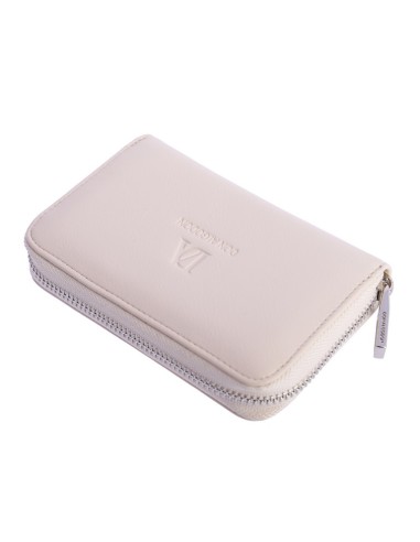 CARTERA-MARFIL-COMPARTIMENTO-CREMALLERA-COMPARTIMENTOS-INTERIORES-MONEDAS-TARJETAS-DON-ALGODÓN