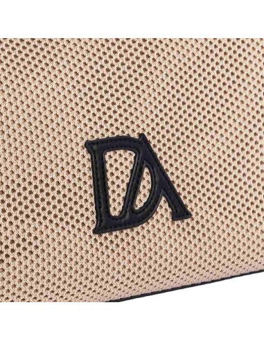 BOLSO-ASA-HOMBRO-REGULABLE-DISEÑO-MALLA-BEIGE-DETALLES-NEGRO-DON-ALGODÓN