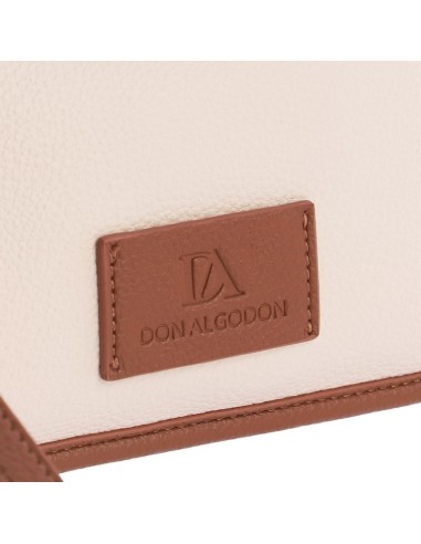 BOLSO-MANO-BEIGE-DETALLES-MARRÓN-ASA-EXTRAÍBLE-DON-ALGODÓN