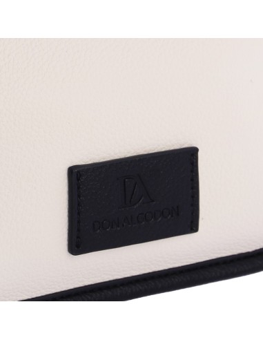 BOLSO-MANO-MARFIL-DETALLES-NEGRO-ASA-EXTRAÍBLE-DON-ALGODÓN