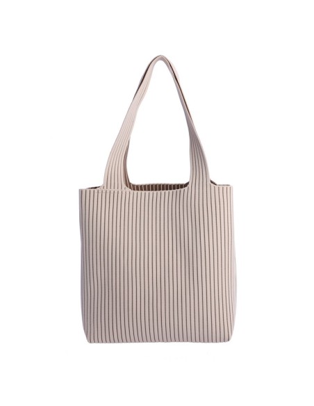 SHOPPER-ASAS-HOMBRO-ESTAMPADO-RAYAS-MARFIL-MARRÓN-TEJIDO-PUNTO-NECESER-INTERIOR-BAMBINA-DON-ALGODÓN
