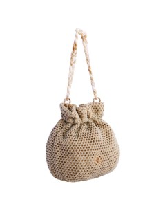 BOLSO-FIESTA-DORADO-TEJIDO-MALLA-FRUNCIDO-CIERRE-IMÁN-DOS-TIPOS-ASA-EFERRI 2