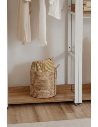 BANDOLERA-SOLAPA-BICOLOR-BEIGE-AMARILL0-CADENA-COMBINADA-LOGO-FRONTAL-NOCO-COMPLEMENTOS