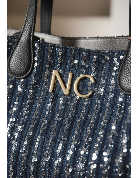 BOLSO-SHOPPER-DENIM-LENTEJUELAS-NECESER-INTERIOR-DOS-ASAS-NOCO-COMPLEMENTOS