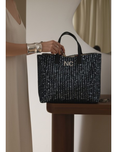 BOLSO-SHOPPER-DENIM-LENTEJUELAS-NECESER-INTERIOR-DOS-ASAS-NOCO-COMPLEMENTOS