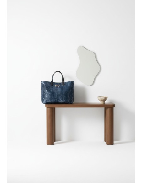 BOLSO-SHOPPER-DENIM-LENTEJUELAS-NECESER-INTERIOR-DOS-ASAS-NOCO-COMPLEMENTOS