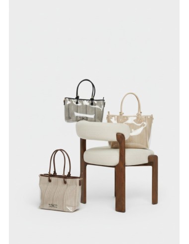 SHOPPER-RAYAS-MARRÓN-VINILO-LOLA-DOS-ASAS-NOCO