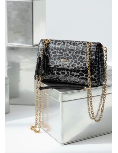 BANDOLERA-SOLAPA-CIERRE-CLIP-CHAROL-LEOPARDO-ASA-CADENA-PIEL-SINTÉTICA-NOCO-COMPLEMENTOS