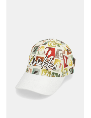 GORRA-MULTICOLOR-ESTAMPADO-AMPHORA-ANEKKE-REGULABLE
