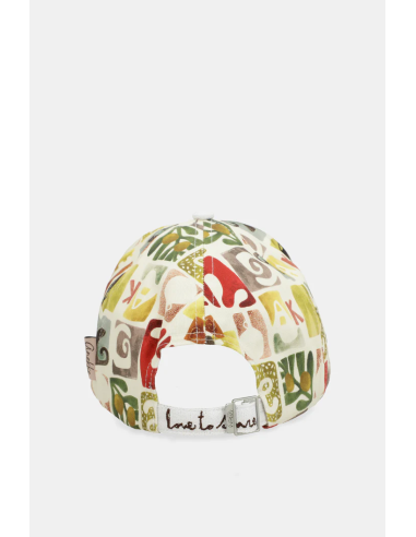 GORRA-MULTICOLOR-ESTAMPADO-AMPHORA-ANEKKE-REGULABLE