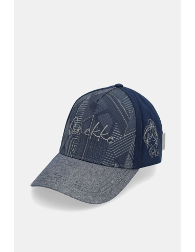 GORRA-AZUL-GRIS-ESTAMPADO-AURALIS-CIERRE-AJUSTABLE-TRASTERO-ANEKKE