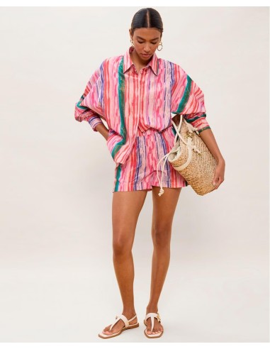 SHORTS-RAYAS-MULTICOLOR-ENGOMADO-CORDÓN-LOLA-CASADEMUNT