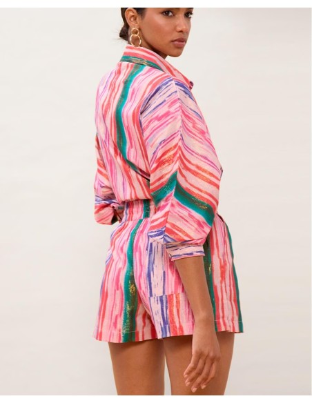 SHORTS-RAYAS-MULTICOLOR-ENGOMADO-CORDÓN-LOLA-CASADEMUNT