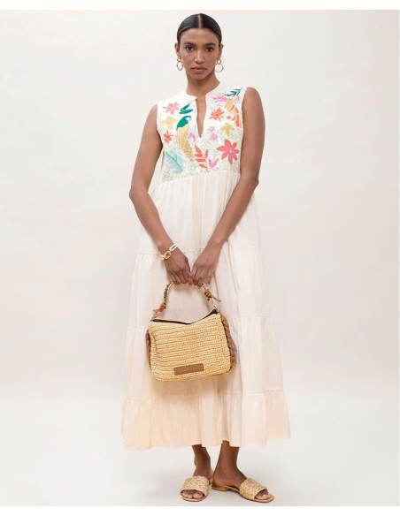 VESTIDO-LARGO-VOLANTES-SIN-MANGAS-LORO-FLORES-COLORIDAS-LOLA-CASADEMUNT