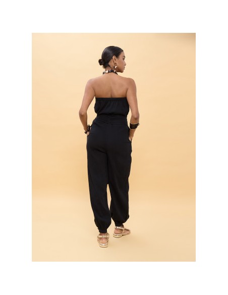 MONO-NEGRO-PALABRA-HONOR-BORDADOS-LENTEJUELAS-PECHO-AJUSTE-TOBILLOS-LOLA-CASADEMUNT