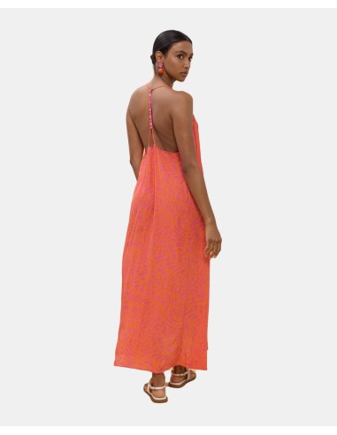 VESTIDO-LARGO-BICOLOR-ROSA-NARANJA-TIRANTES-PEDRERIA-ESCOTE-LOLA-CASADEMUNT