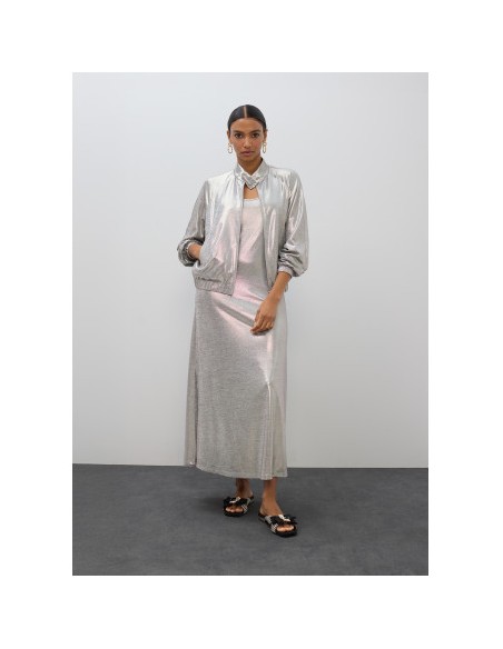 VESTIDO-LARGO-LAMINADO.PLATEADIO-TIRANTES-CUELLO-REDONDO-LOLA-CASADEMUNT