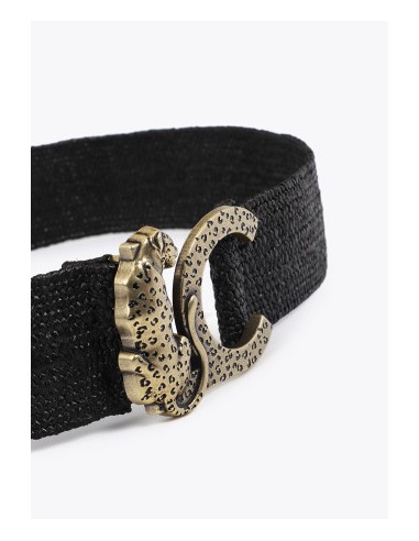 CINTURÓN-RAFIA-ELÁSTICO-HEBILLA-LEOPARD0-LOLA-CASADEMUNT