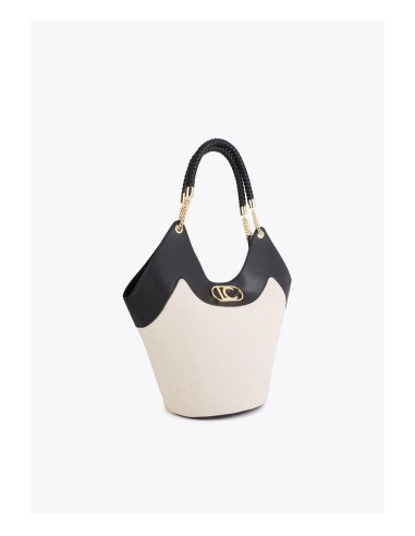 SHOPPER.DESESTRUCTURADO-EFECTO-PIEL.CANVAS-BICOLOR-NECESER-INTERIOR-LOLA-CASADEMUNT