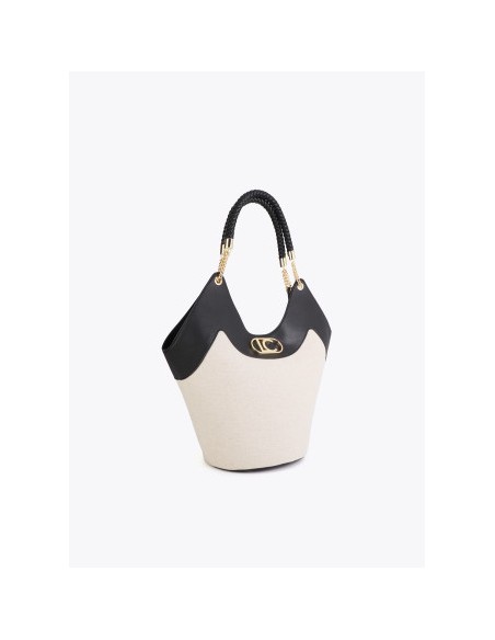 SHOPPER.DESESTRUCTURADO-EFECTO-PIEL.CANVAS-BICOLOR-NECESER-INTERIOR-LOLA-CASADEMUNT