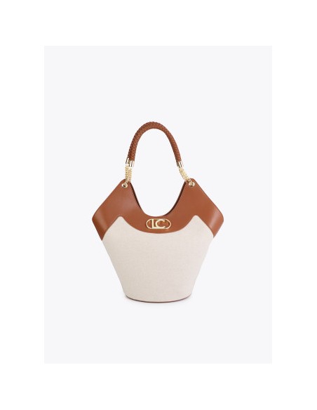 SHOPPER.DESESTRUCTURADO-EFECTO-PIEL.CANVAS-BICOLOR-NECESER-INTERIOR-LOLA-CASADEMUNT