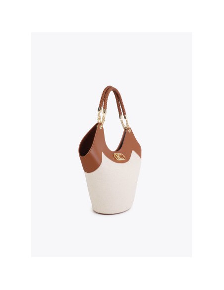 SHOPPER.DESESTRUCTURADO-EFECTO-PIEL.CANVAS-BICOLOR-NECESER-INTERIOR-LOLA-CASADEMUNT