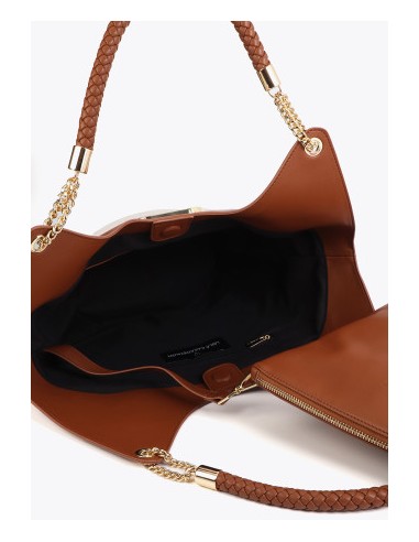 SHOPPER.DESESTRUCTURADO-EFECTO-PIEL.CANVAS-BICOLOR-NECESER-INTERIOR-LOLA-CASADEMUNT
