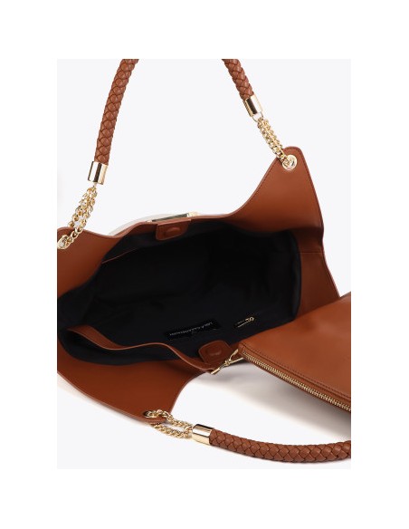 SHOPPER.DESESTRUCTURADO-EFECTO-PIEL.CANVAS-BICOLOR-NECESER-INTERIOR-LOLA-CASADEMUNT