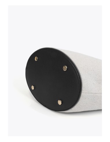 SHOPPER.DESESTRUCTURADO-EFECTO-PIEL.CANVAS-BICOLOR-NECESER-INTERIOR-LOLA-CASADEMUNT