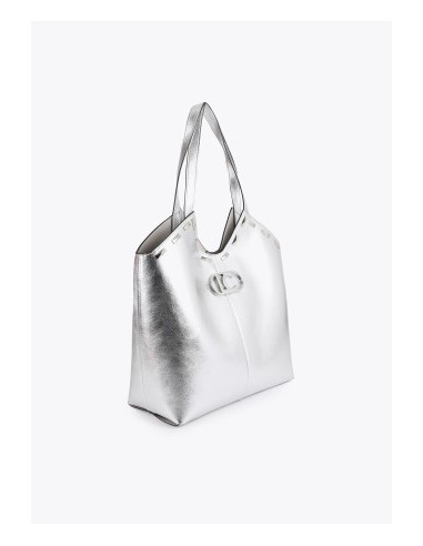 SHOPPER-METALIZADO-TACHAS-RECTANGULARES.NECESER-INTERIOR-ASAS-HOMBRO-LOLA-CASADEMUNT