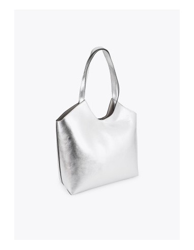 SHOPPER-METALIZADO-TACHAS-RECTANGULARES.NECESER-INTERIOR-ASAS-HOMBRO-LOLA-CASADEMUNT