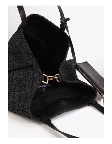 BOLSO-DESESTRUCTURADO-RAFIA-ASAS-HOMBRO-EFECTO-PÌEL-NEGRO-DETALLE-LENTEJUELAS-LOLA-CASADEMUNT