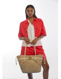 CAPAZO-MIMBRE.EFECTO-PIEL-CIERRE-CORDÓN-ASAS-MANO-ASA-BANDOLERA-LOLA-CASADEMUNT 2