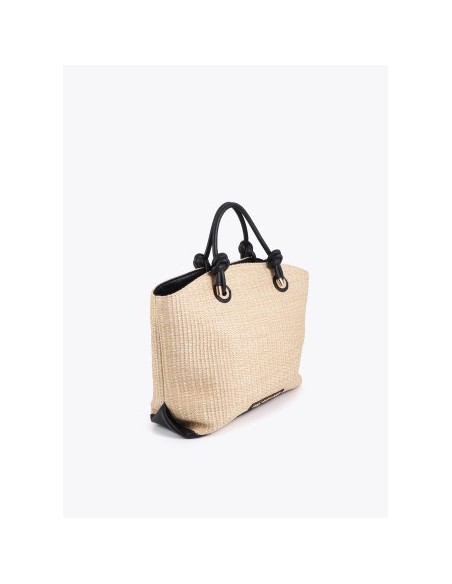 SHOPPER-EFECCTO-RAFIA-TIPO-CAPAZO-DOS-ASAS-ASA-BANDOLERA-DETALLES-EFECTO-PIELNEGRA-LOLA-CASADEMUNT