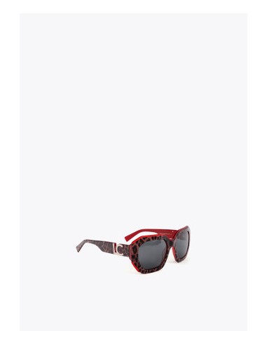GAFAS-SOL-RECTANGULARES-MARRÓN-ROJO-LOLA-CASADEMUNT