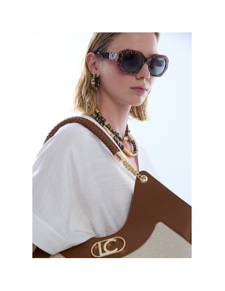 GAFAS-SOL-RECTANGULARES-MARRÓN-ROJO-LOLA-CASADEMUNT