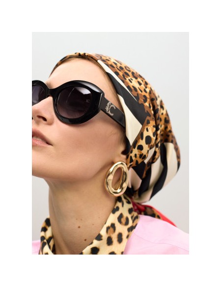 GAFAS-DE-SOL-NEGRAS-REDONDEADAS-LEOPARDO-PATILLAS-LOLA-CASADEMUNT