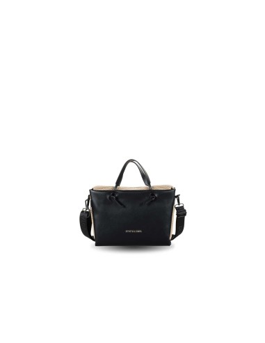 BOLSO-BANDOLERA-COMBINADO-PIEL-SINTÉTICA-REJILLA-ASAS-MANO-ASA-BANDOLERA-DEVOYA&LOMBA