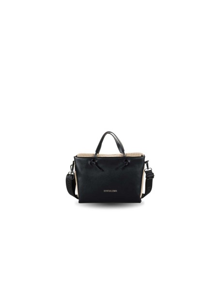 BOLSO-BANDOLERA-COMBINADO-PIEL-SINTÉTICA-REJILLA-ASAS-MANO-ASA-BANDOLERA-DEVOYA&LOMBA