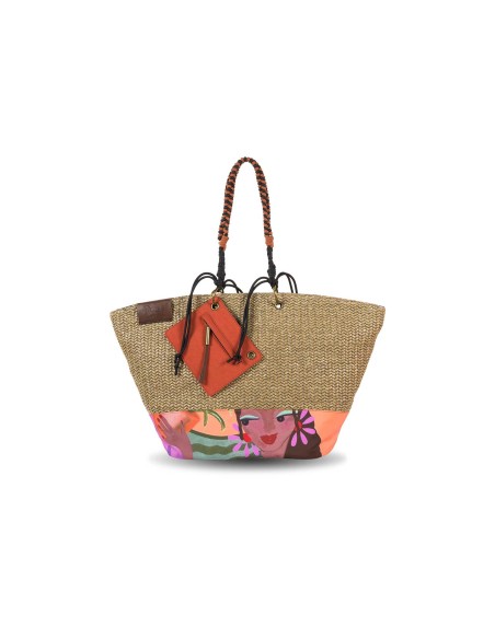 CAPAZO-RAFIA-NYLON-DETALLE-MONEDERO-EXTRAIBLE-TELA-MULTICOLOR-DEVOTA-LOMBA