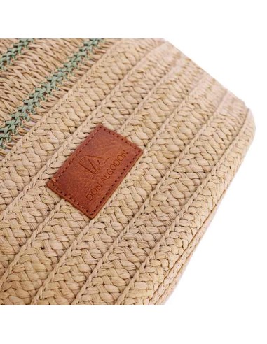 BOLSO-CAPAZO-VERDE-FIBRAS-NATURALES-TRENZADAS-ASAS-HOMBRO-CIERRE-CREMALLERA-ALINA-DON-ALGODÓN