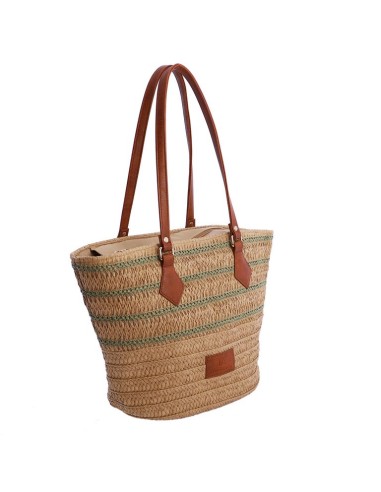 BOLSO-CAPAZO-VERDE-FIBRAS-NATURALES-TRENZADAS-ASAS-HOMBRO-CIERRE-CREMALLERA-ALINA-DON-ALGODÓN