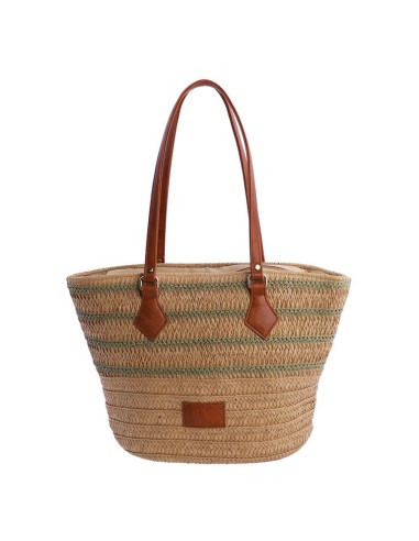 BOLSO-CAPAZO-VERDE-FIBRAS-NATURALES-TRENZADAS-ASAS-HOMBRO-CIERRE-CREMALLERA-ALINA-DON-ALGODÓN