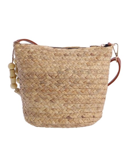 BANDOLERA-FIBRAS-NATURALES-TRENZADAS-ASA-REGULABLE-POMPÓN-JÉRICA-DON-ALGODÓN