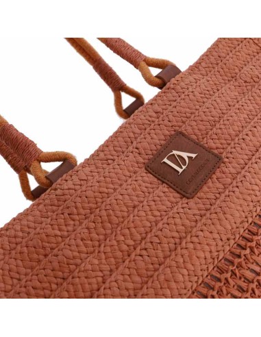 SHOPPER-NARANJA-FIBRAS-NATURALES-TRENZADAS-ASAS-HOMBRO-CUERRE-CREMALLERA-LIORIA-DON-ALGODÓN