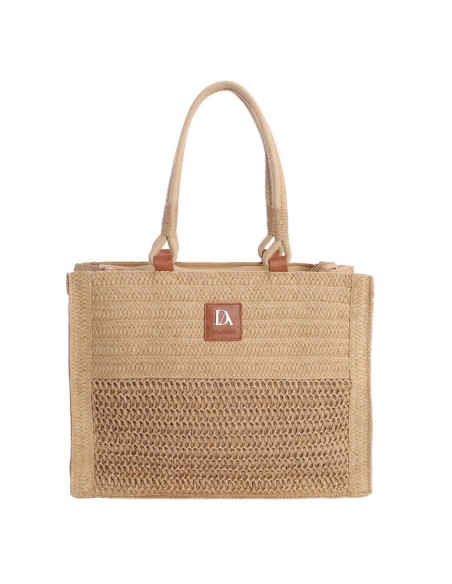 SHOPPER-BEIGE-FIBRAS-NATURALES-TRENZADAS-ASAS-HOMBRO-CUERRE-CREMALLERA-LIORIA-DON-ALGODÓN
