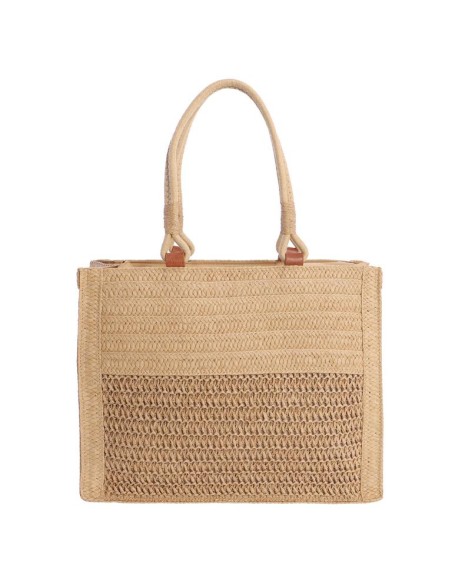SHOPPER-BEIGE-FIBRAS-NATURALES-TRENZADAS-ASAS-HOMBRO-CUERRE-CREMALLERA-LIORIA-DON-ALGODÓN