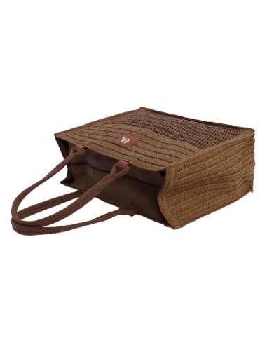 SHOPPER-MARRÓN-FIBRAS-NATURALES-TRENZADAS-ASAS-HOMBRO-CUERRE-CREMALLERA-LIORIA-DON-ALGODÓN