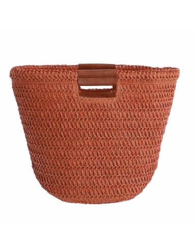 BOLSO-MANO-BANDOLERA-NARANJA-FIBRA-NATURALES-SILENE-DON-ALGODÓN